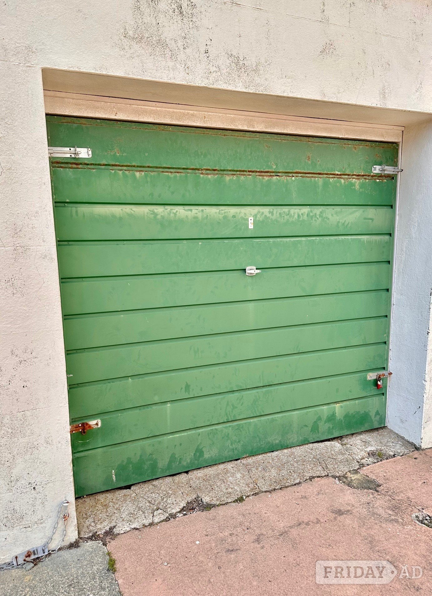Garage in Town Centre with flats above