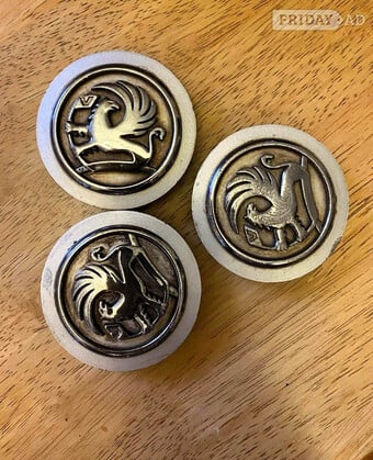 vauxhall #Vectra wheel centres. x 4