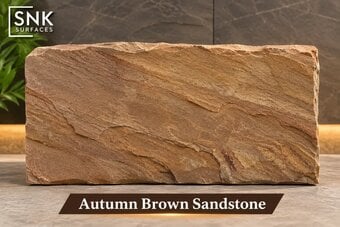 Autumn Brown Sandstone Supplier UK for Commercial Projects