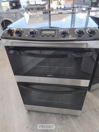 Zanussi duel fuel cooker 60cm black 