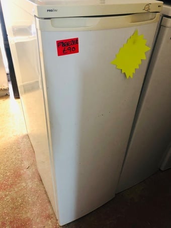 Pro line Frost free upright freezer in excellent condition 