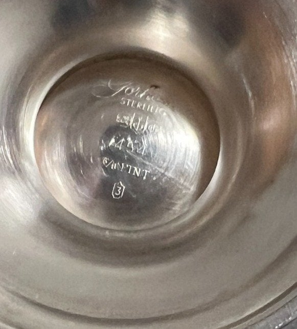 Alcester Sterling Silver Gorham Puritan Creamer 454, 208 grams