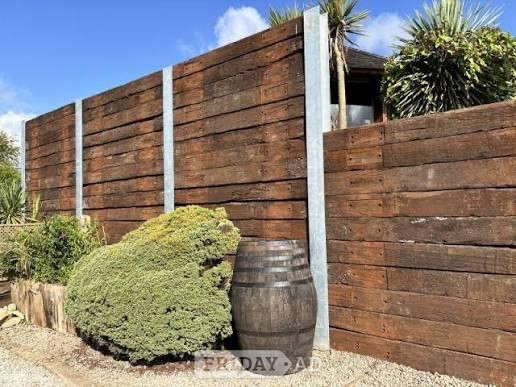 railway sleeper posts to clear in Henfield