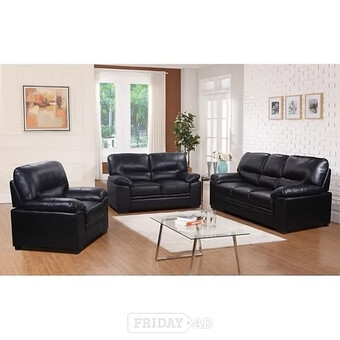 RACHEL 3&2 sofa - BLACK