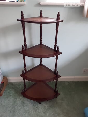 Corner display stand 