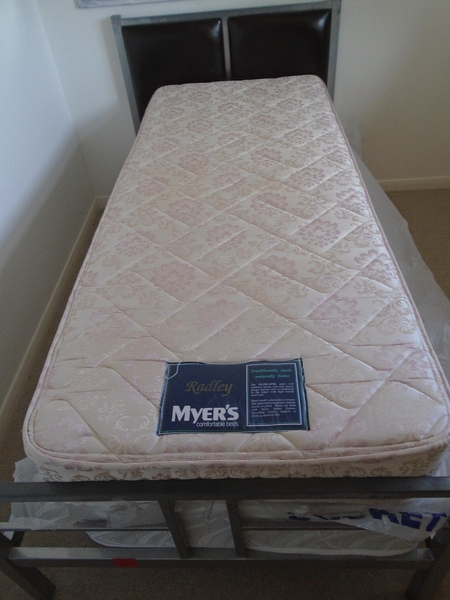 Myers used  small single/2ft6" mattress - Furniture in Melksham