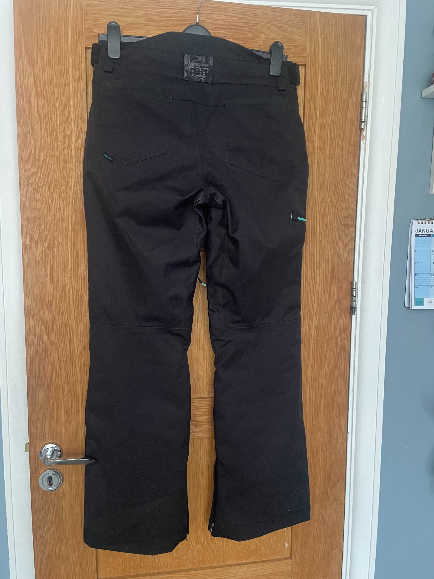 Womens Decathalon bootcut snowboard / ski trousers size L 