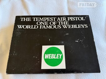 Webley Tempest Air Pistol .22