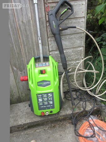 Greenworks pressure washer 1290 bar 34OL/4  corded