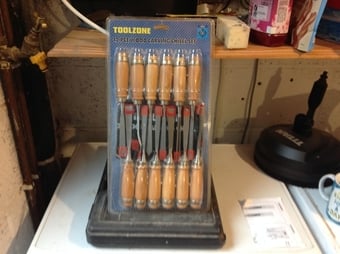 Set of Carving chisels