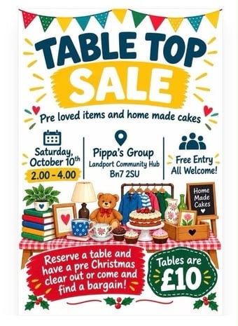 Table Top sale