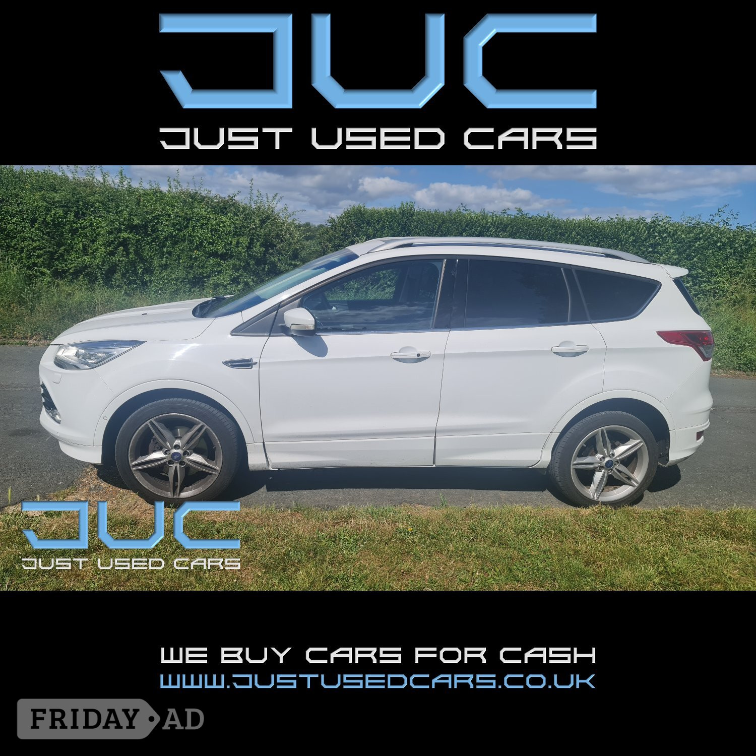 Ford Kuga 2.0 TDCI Titanium X 4x4 SUV (Manual Diesel) 14 Reg 2014 - Cars