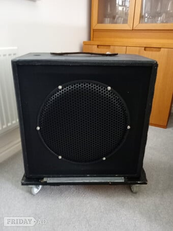 15" Bass speaker cabinet