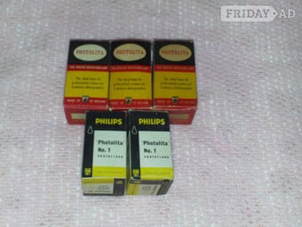 5 X 275watt  PHOTOFLOOD BULBS