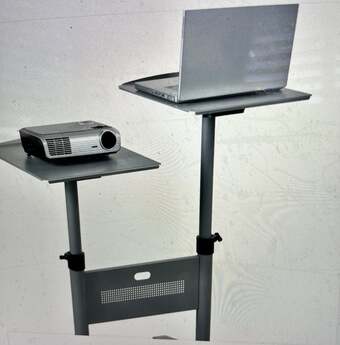LAPTOP & PROJECTOR MOBILE STAND ( NEW )