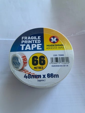 'Fragile' Printed Adhesive Tape