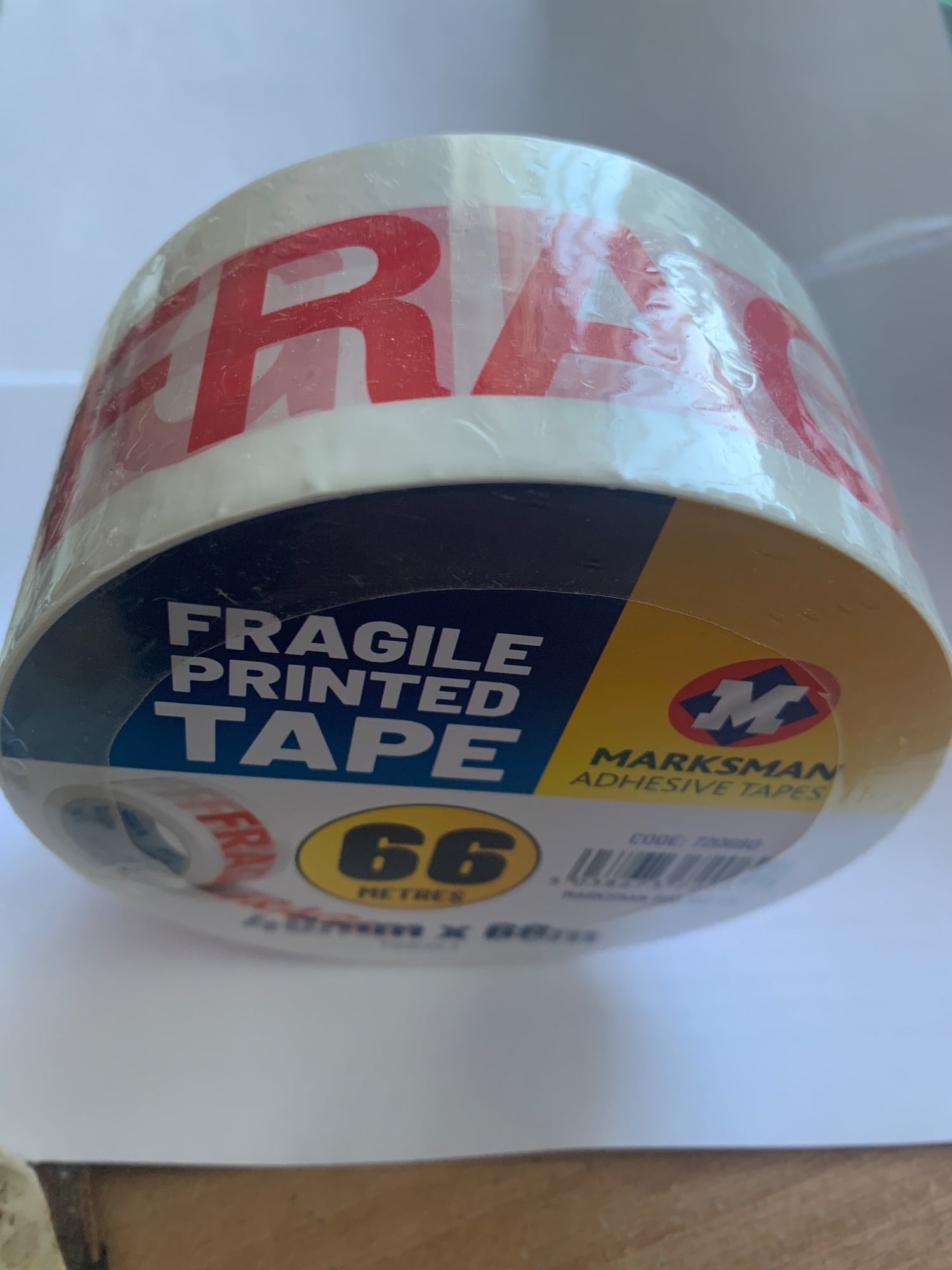 'Fragile' Printed Adhesive Tape