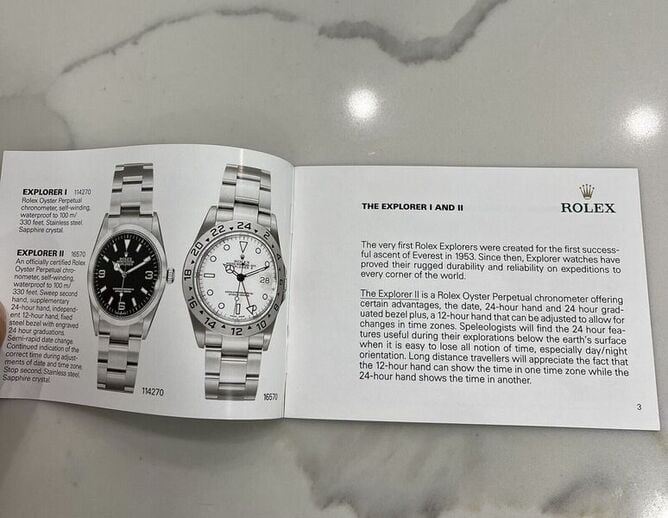 Worthing Rolex - genuine wallet/document holder accessory.