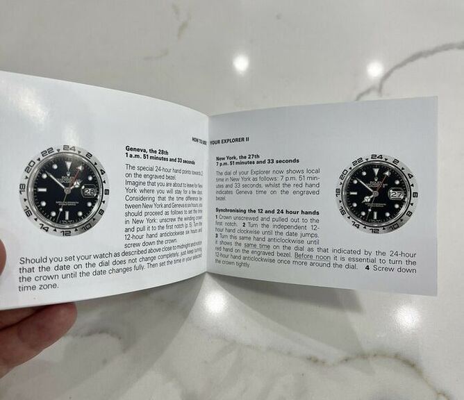 Rolex - genuine wallet/document holder accessory. - Clothing, Footwear & Accessories