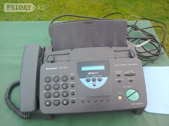 Fax Machine, Sharp UX-470, old.