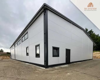 735m2 Insulated Steel frame building bespoke design