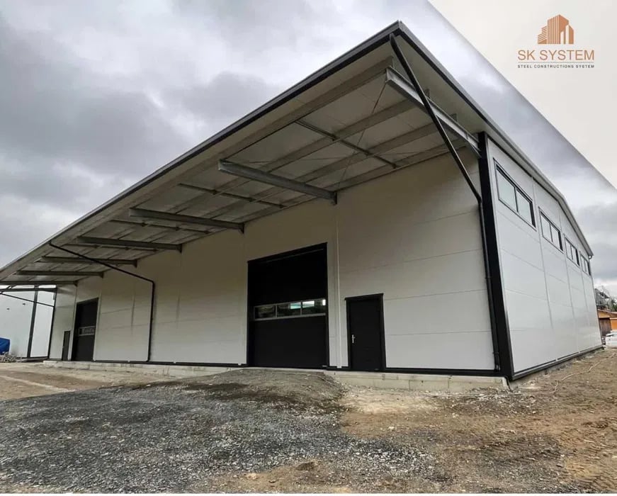 735m2 Insulated Steel frame building bespoke design