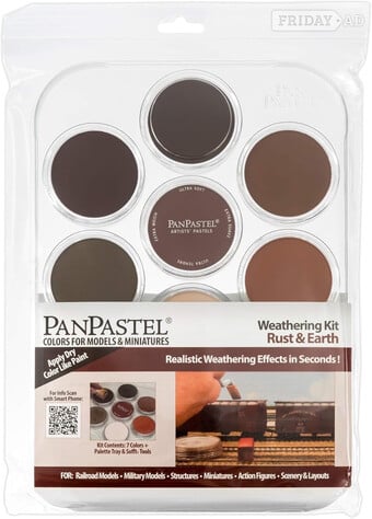 PanPastel Colorfin Ultra Soft Artist Pastel Set 9ml 7 kg-Weather