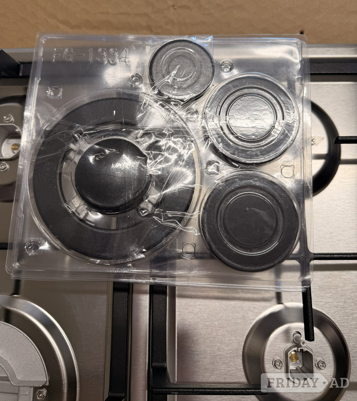 MIXNOVA Brand New Silver 4 Burner Gas Hob - Unused Cooker Hob - Home Appliances in Bath