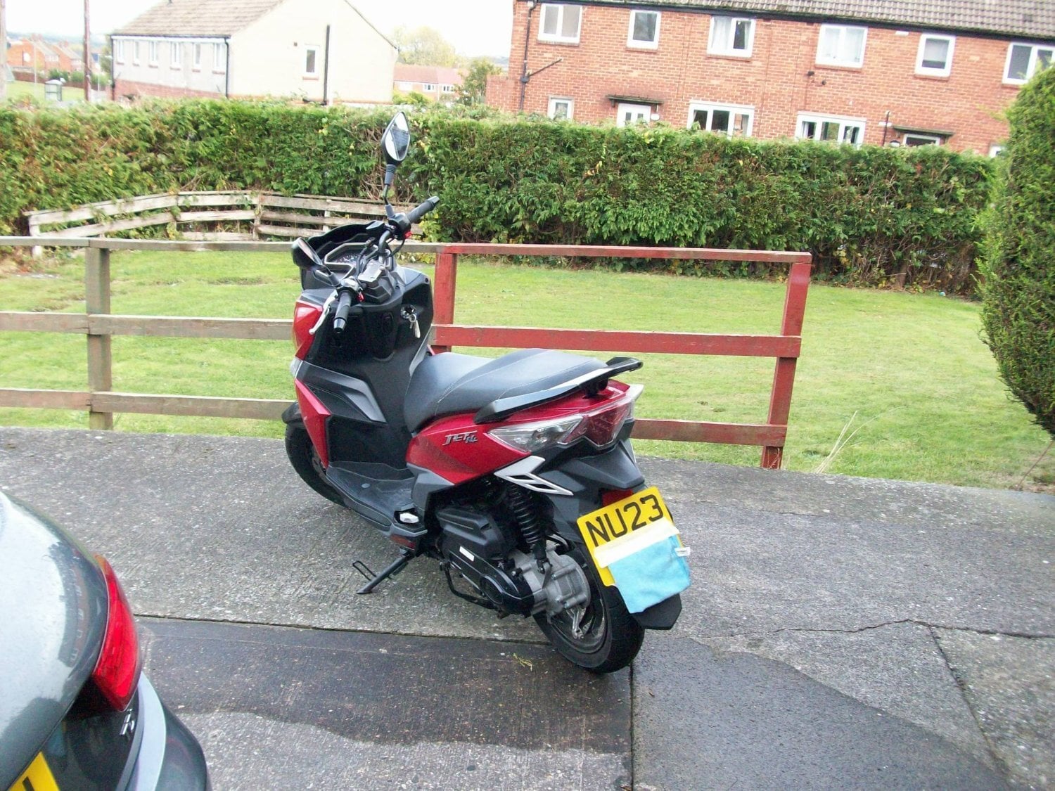 sym jet 14 50cc. E5, 2023 reg, only 400 mile's since new. EURO 5. - Motorbikes, Scooters & Quads in Bishop Auckland