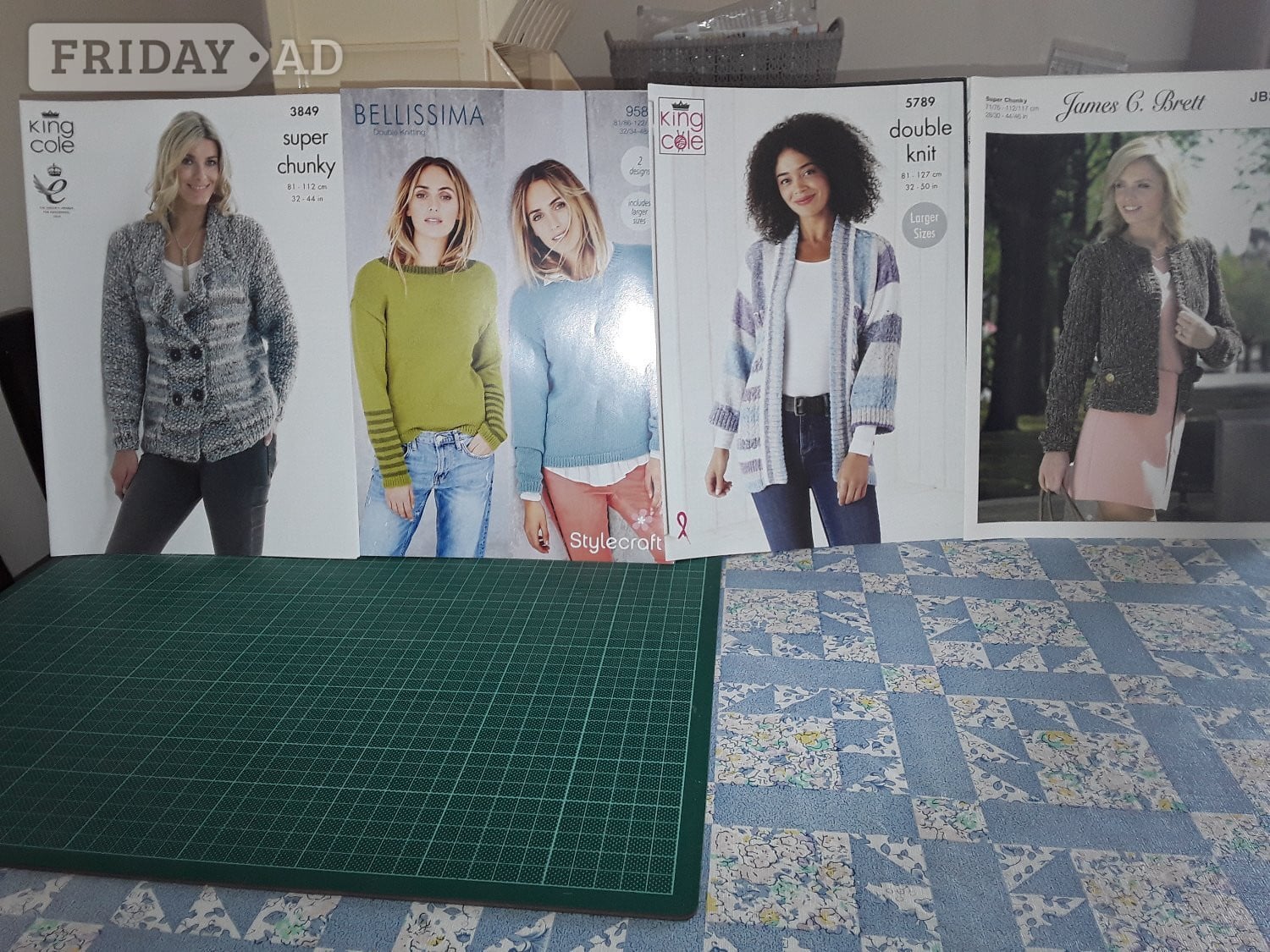 Knitting patterns new unused.