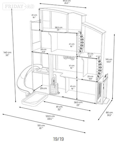 Jupiter Workshops Manhattan Mansion Dolls House RRP£160 - Baby & Kids