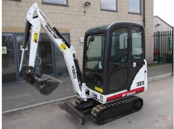 Bobcat 323 Mini Excavator-2009