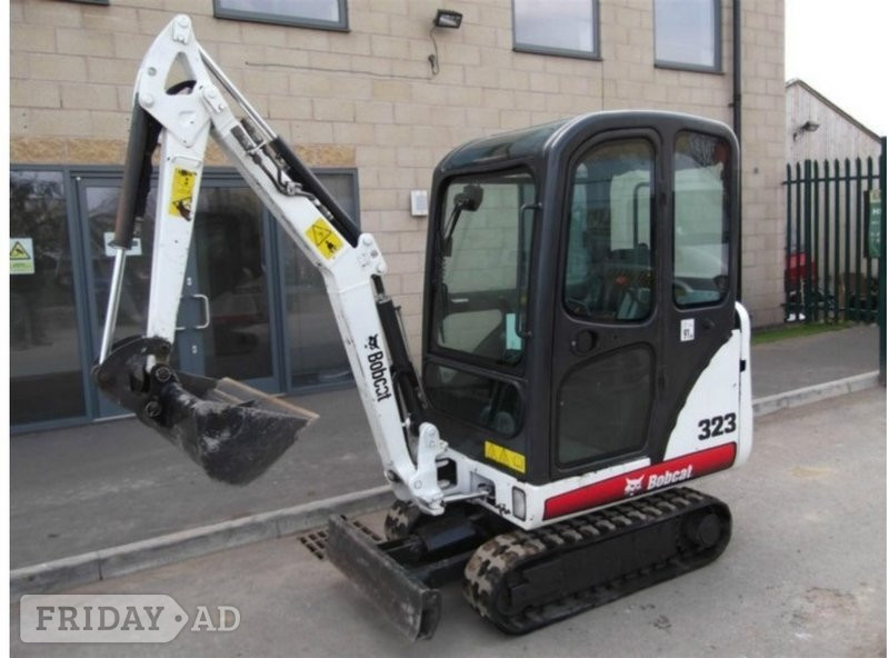 Bobcat 323 Mini Excavator-2009 in London