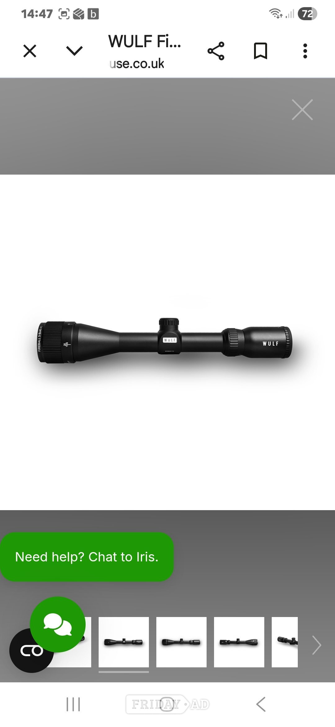 Littlehampton Telescopic sight wulf 3x9x40  