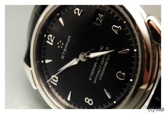 Eterna 1948 Le Historiques mans wristwatch.