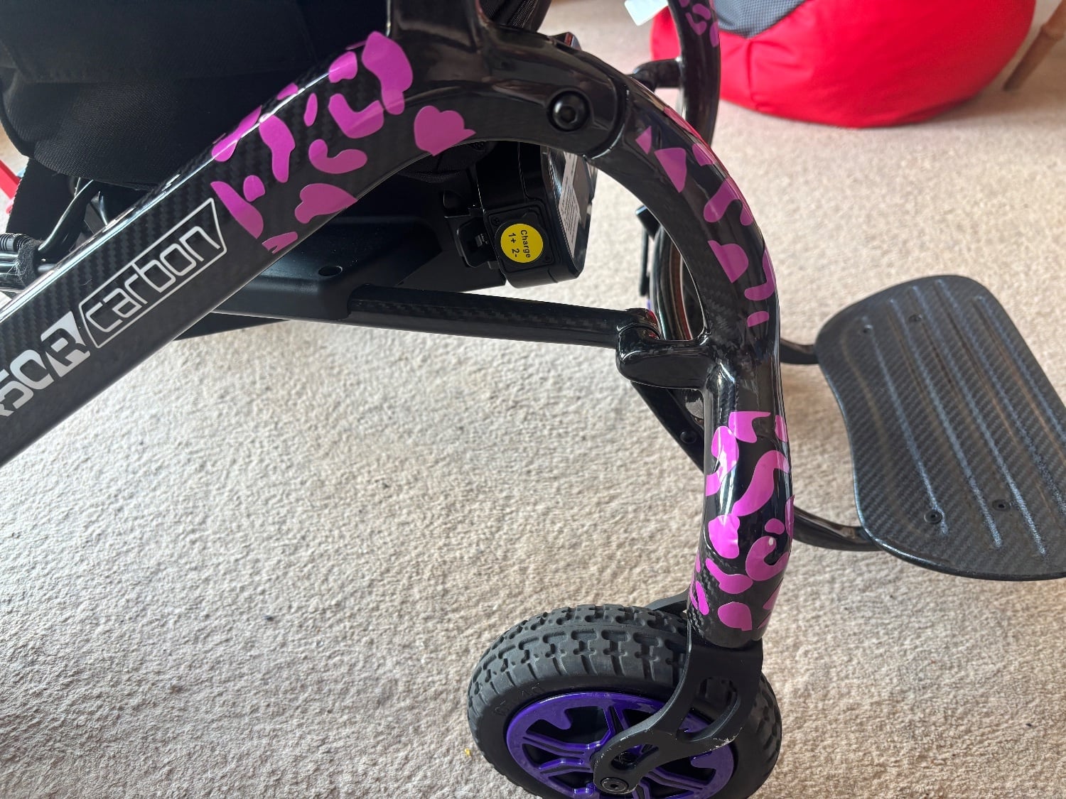 Littlehampton Quickie Q50R Carbon Electric Whelchair