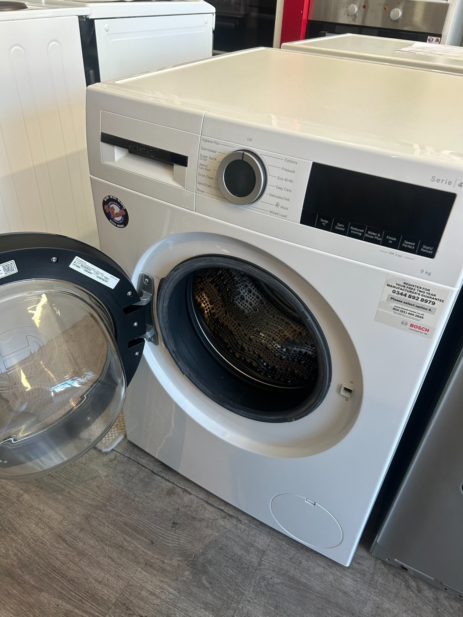 BOSCH 9KG WASHING MACHINE