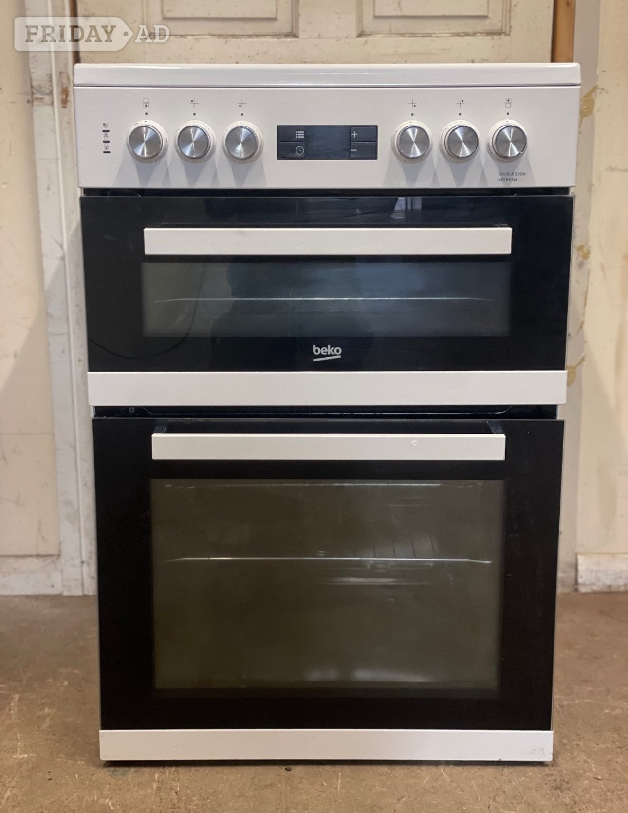 Beko electric cooker 60cm ceramic double oven 3 months warranty  in Romford