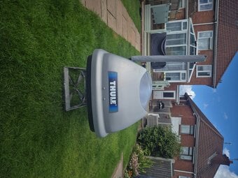 For sale a Thule car top box