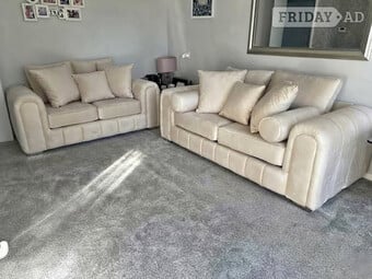 Lilly 3+2 Seater Sofa – Soft & Classic Comfort Lilly || Cash On D