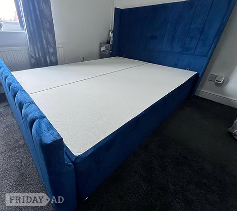 Super King size - Primrose Winged Deluxe Divan Ottoman