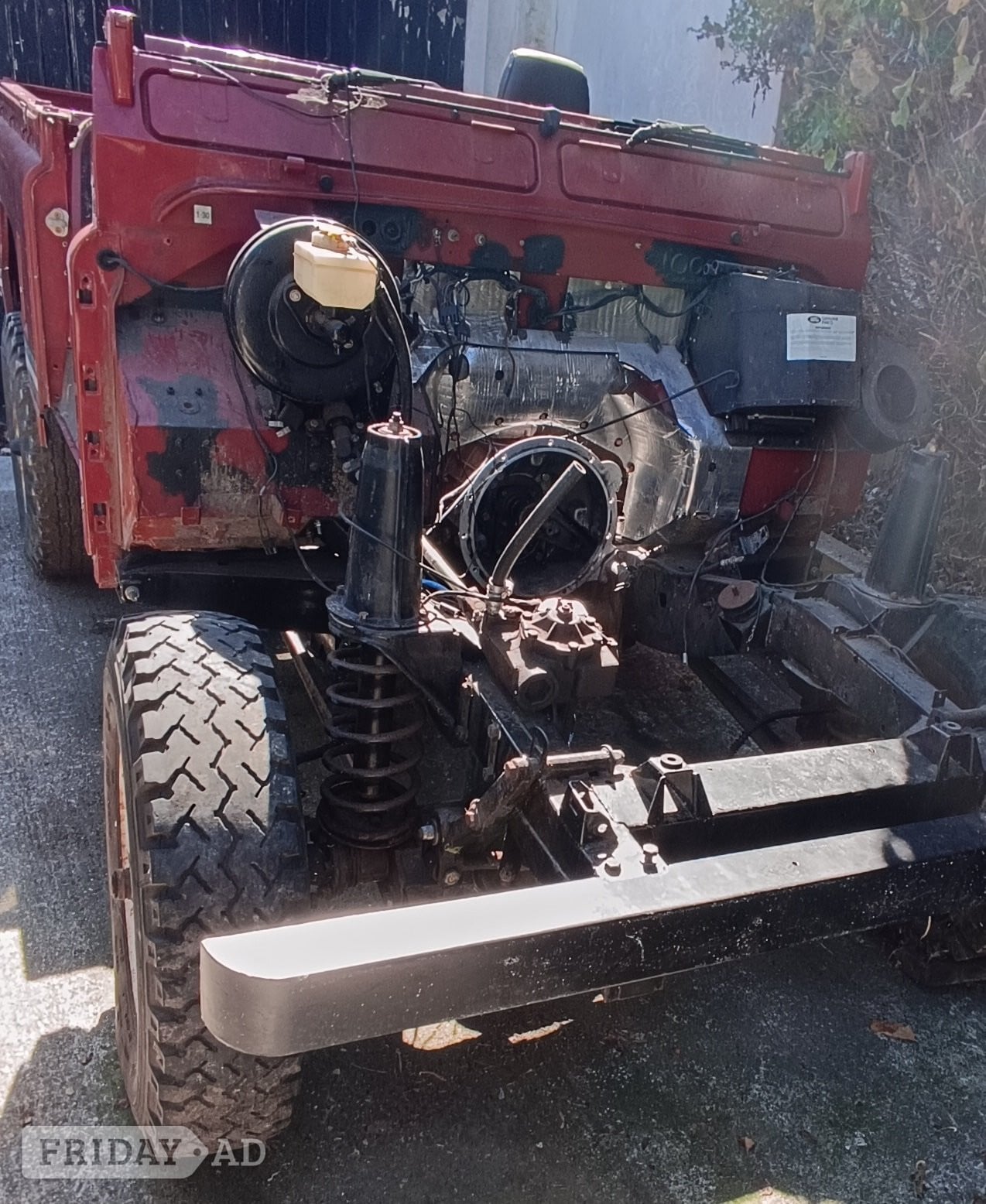 Land Rover 90 Defender rolling chassis project in Hastings