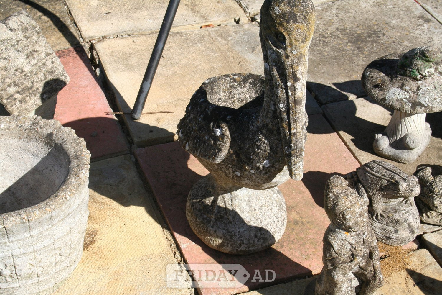 GARDEN ORNAMENTS AND PLANTERS