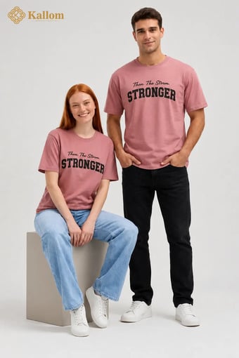 Stylish Loop Terry Designer T-Shirts for Men & Women | kallom
