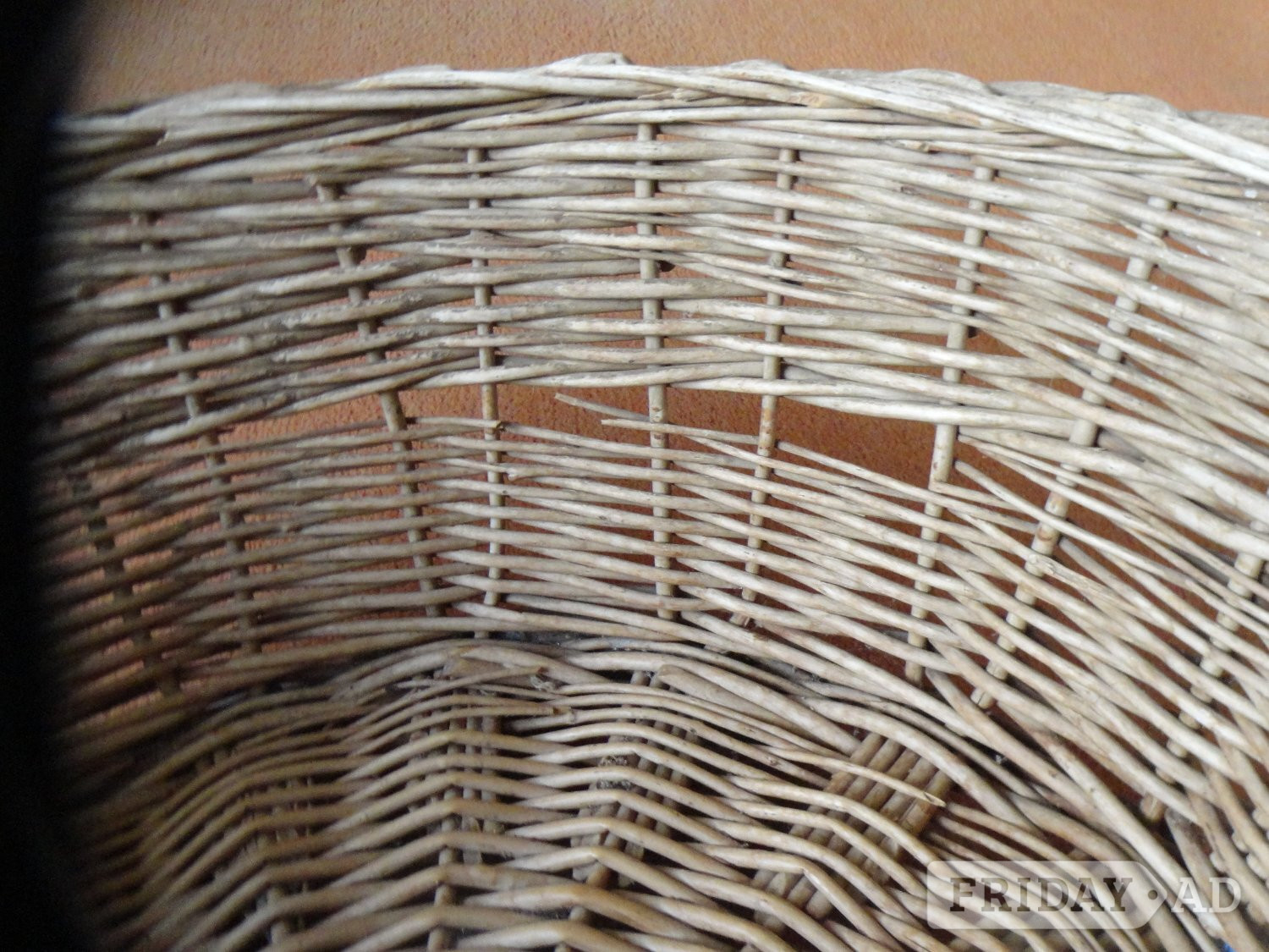 Vintage Wicker Dog Basket - Antiques & Collectables