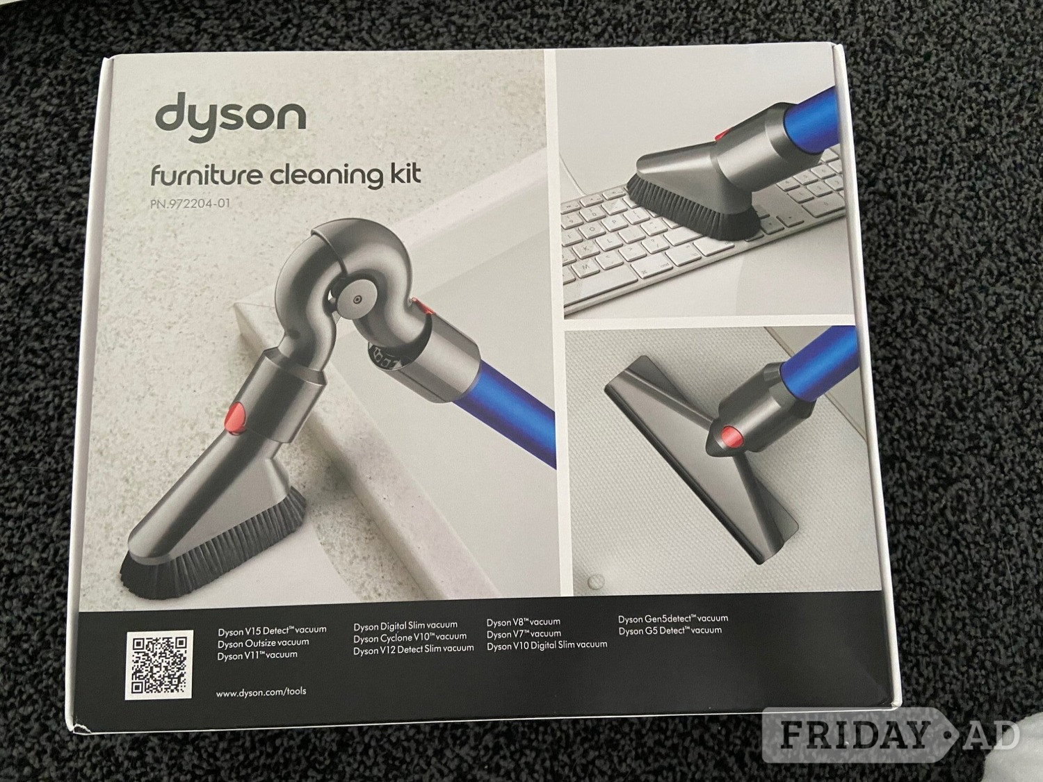 ;Dyson furniture upholstery keyboard cleaning kit in Harrow