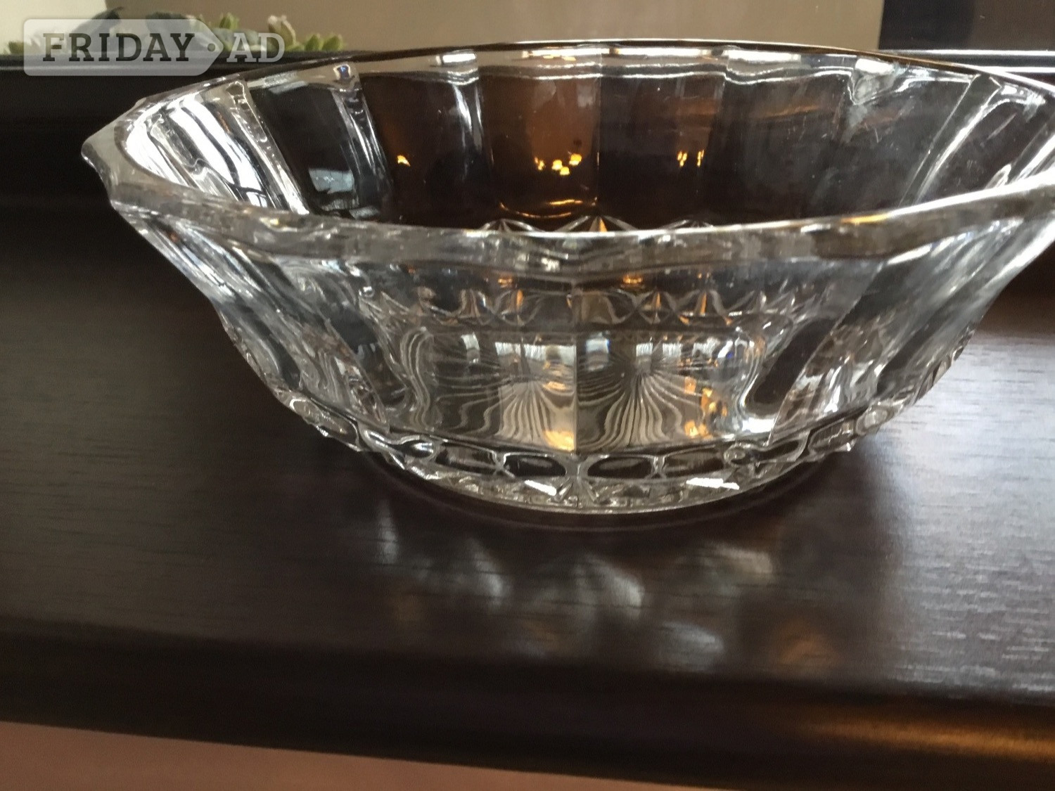 Glass fruit/trifle bowl in Llantwit Major