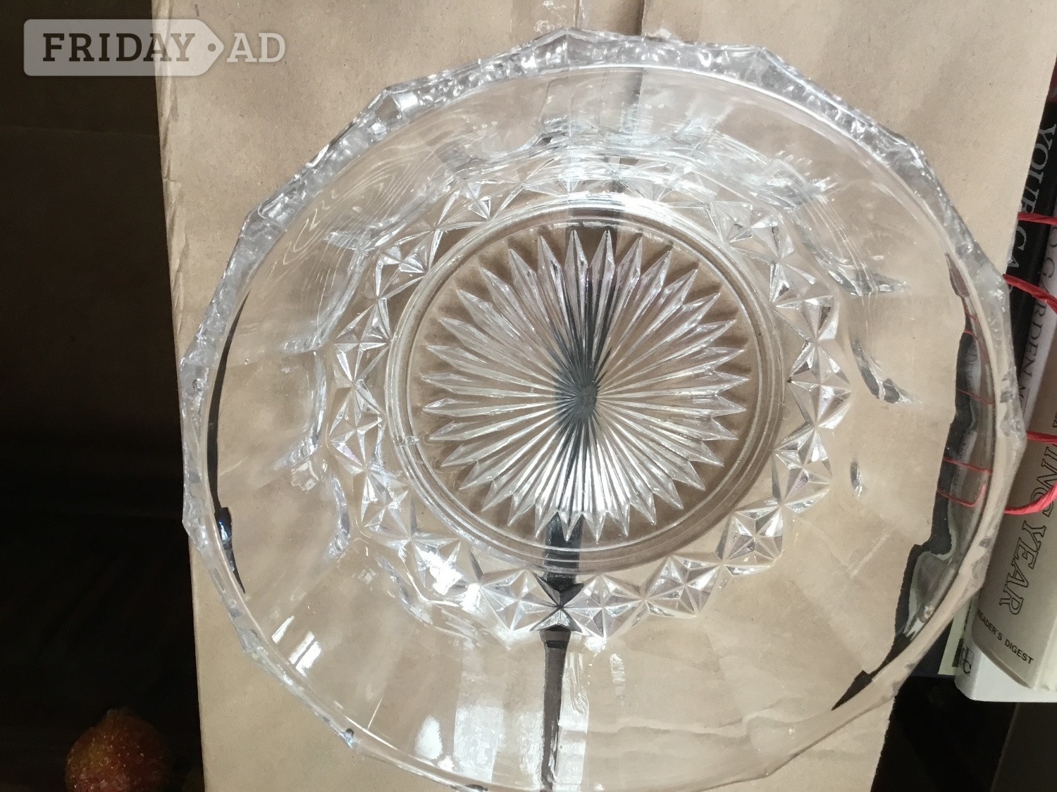 Llantwit Major Glass fruit/trifle bowl
