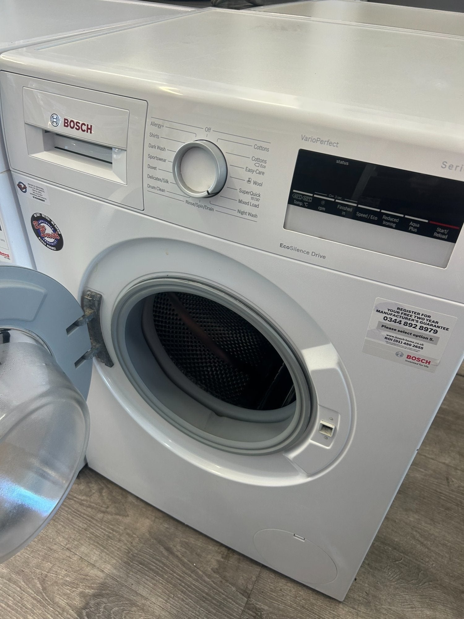 BOSCH 8KG WASHING MACHINE