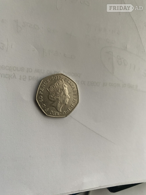 Reigate 50p Coin - Tale of Peter Rabbit